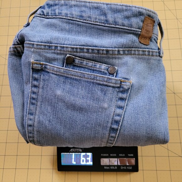 Vintage Tommy Hilfiger Hipster Blue Jean Capris Misses 18 - Picture 10 of 10